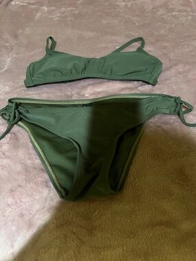 Hurley Olive Green Women’s Bikini Set